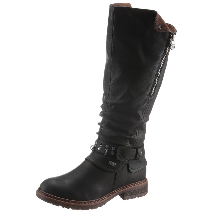 Rieker Winterstiefel, Winterboots, Blockabsatz, mit TEX-Membran, Varioschaft