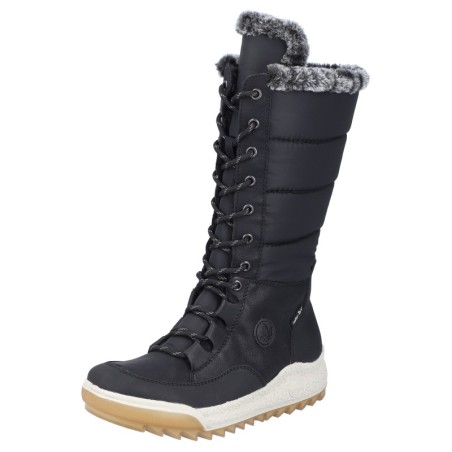 Rieker Winterstiefel, mit Fellimitat-Besatz am Schaftrand