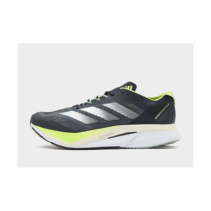 adidas Adizero Boston 12 - Black - Mens, Black