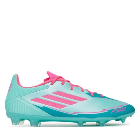 Fußballschuhe adidas F50 League Messi Firm/Multi-Ground IH0928 Türkisfarben