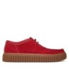 Halbschuhe Clarks Torhill Low 26180908 Rot