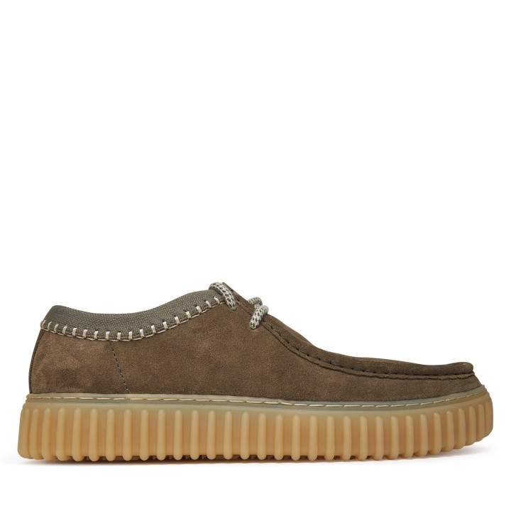 Halbschuhe Clarks Torhill Low 26180905 Grün