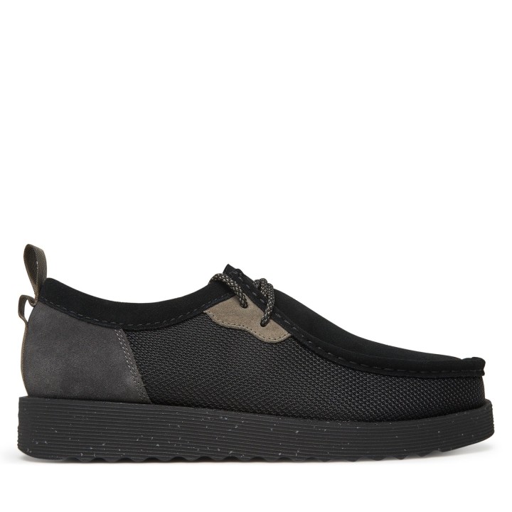 Halbschuhe Clarks Wallabee  26181387 Schwarz
