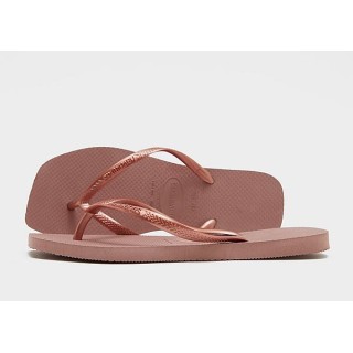 Havaianas Slim Square Flip-Flops Damen - Pink - Womens, Pink