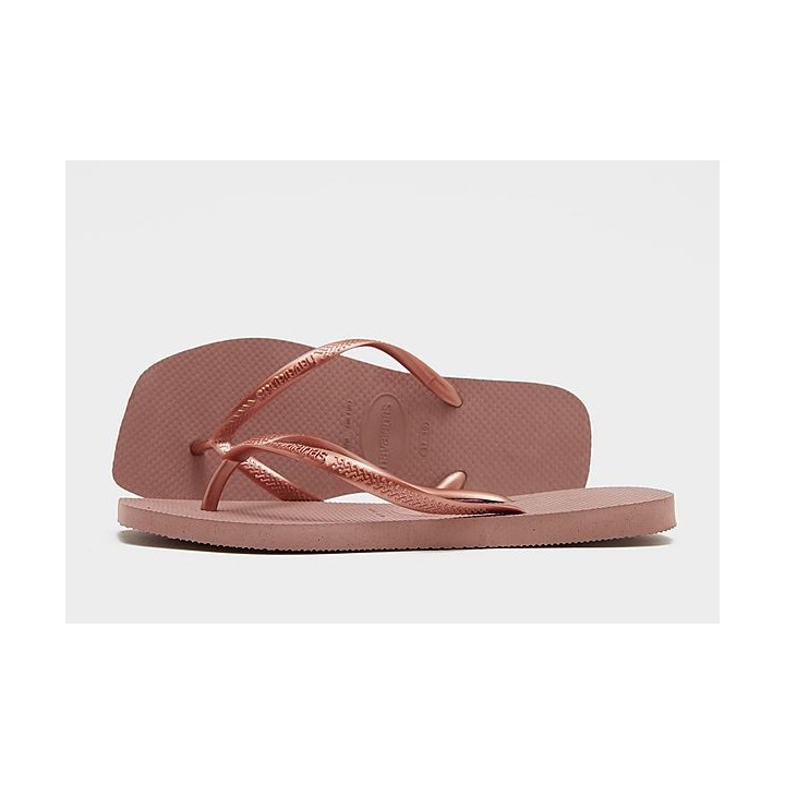 Havaianas Slim Square Flip-Flops Damen - Pink - Womens, Pink