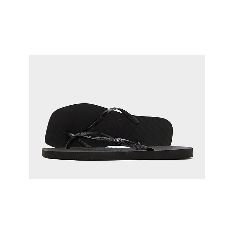 Havaianas Slim Square Flip-Flops Damen - Black - Womens, Black