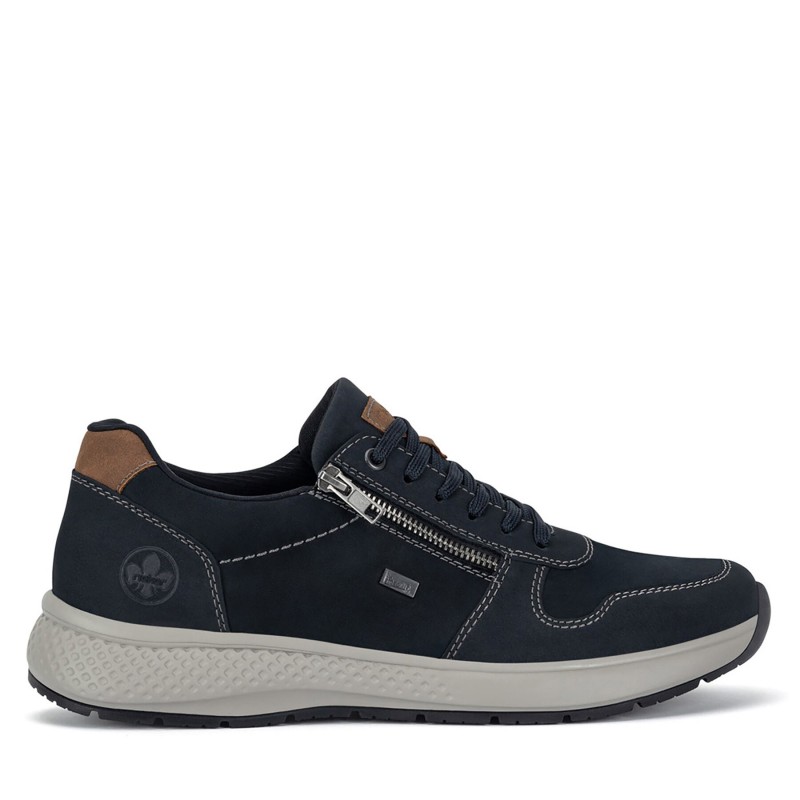 Halbschuhe Rieker B7613-14 Blau