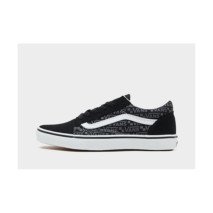 Vans Old Skool Logo Kinder - Black - Kids, Black