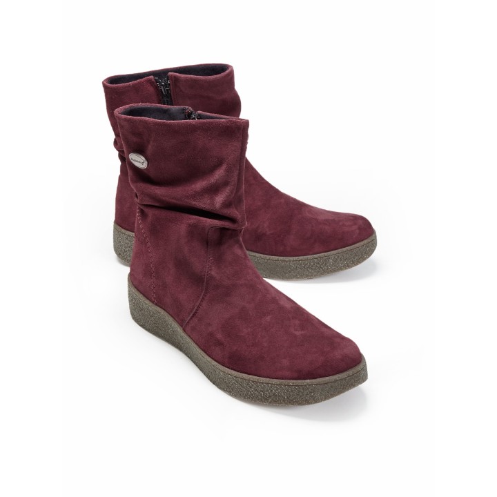 Aquastop-Reißverschluss-Stiefelette