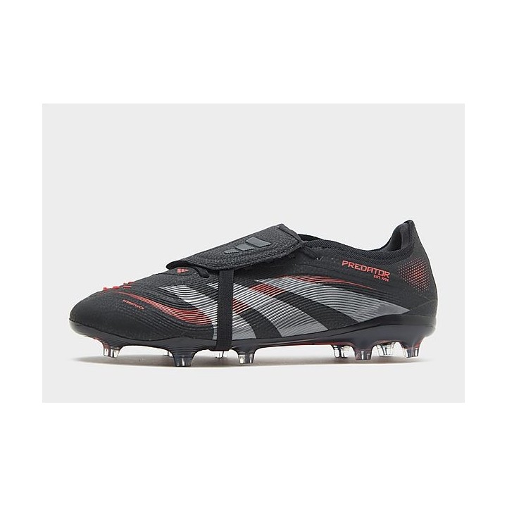adidas Predator Pro Fold-Over Tongue FG - Black - Mens, Black