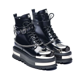KOI - Gothic Schnürstiefel - BORIN Hardware Platform Boot - EU36 - Größe EU36 - schwarz
