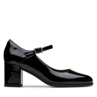 Halbschuhe Clarks Freva 55 Strap 26181337 Schwarz