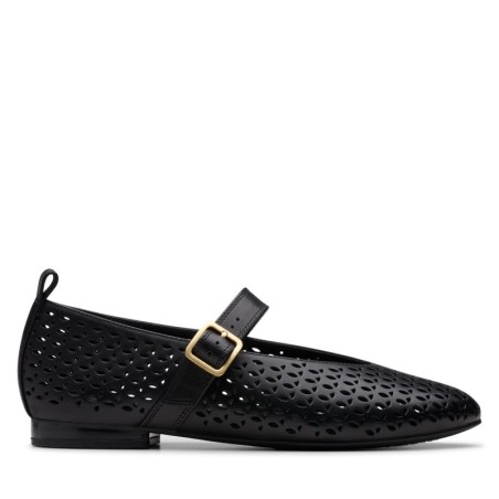 Halbschuhe Clarks Fawna Jane 26181229 Schwarz