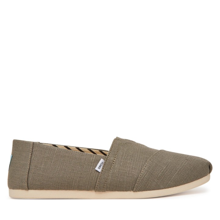 Halbschuhe Toms Alpargata Classic 10021903 Grau