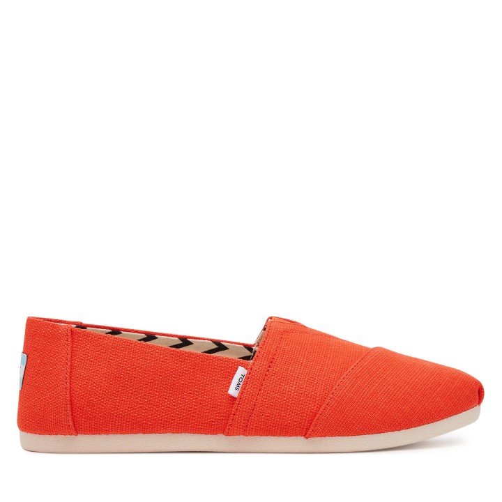 Halbschuhe Toms Alpargata Classic 10021933 Rot
