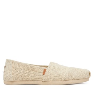 Halbschuhe Toms Alpargata Classic 10020656 Beige