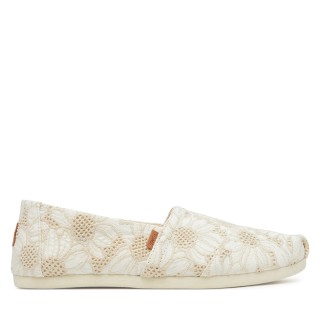 Halbschuhe Toms Alpargata Classic 10021932 Écru