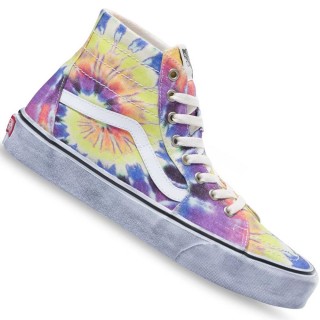 Vans SK8 Hi Tapered Tie Dye True White