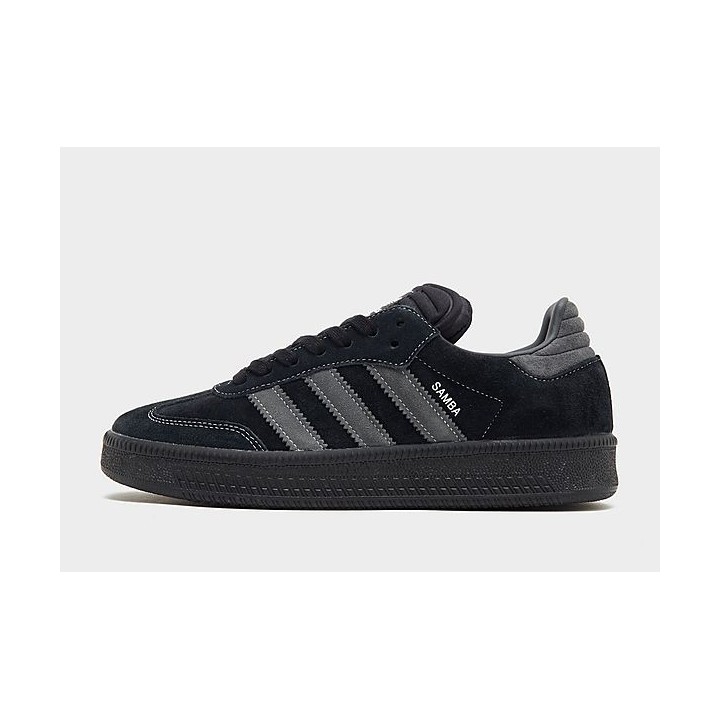adidas Originals Samba XLG - Core Black / Carbon / Carbon - Womens, Core Black / Carbon / Carbon