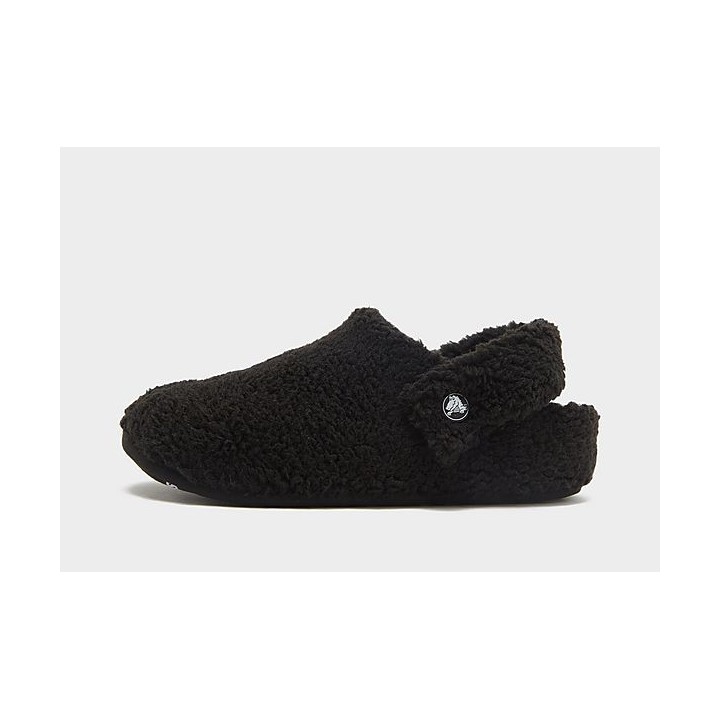 Crocs Classic Cozzzy Slipper Kinder - Black, Black