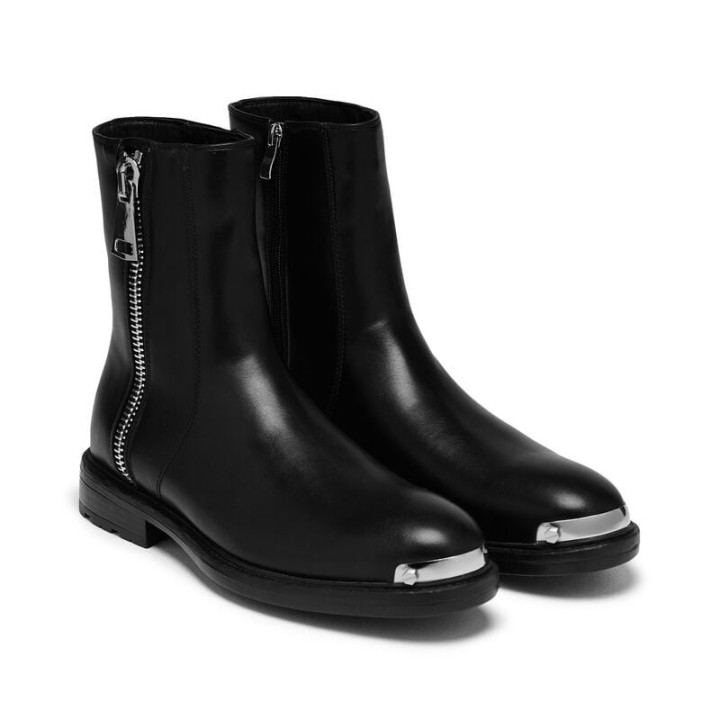 KOI - Rockabilly Stiefel - Regicide Zip-up Boots - EU41 bis EU46 - für Männer - Größe EU41 - schwarz