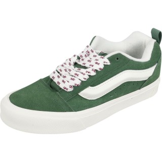 Vans Sneaker - Knu Skool Floral Laces - EU37 bis EU41 - für Damen - Größe EU37 - grün