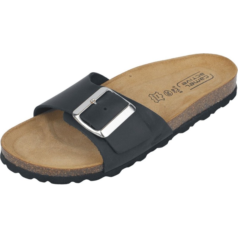 Camel Active Sandale - EU37 bis EU42 - für Damen - Größe EU37 - schwarz