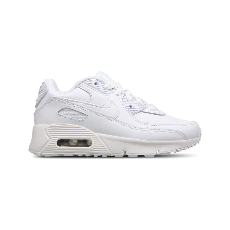 Nike Air Max 90 Unisex Schuhe - Weiß - Größe: 32 - Leder, Synthetik - Foot Locker