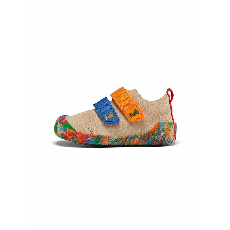AFFENZAHN Kinder Sneaker Barfußschuh WALKY AFFENZAHN 10 JAHRE beige | 20