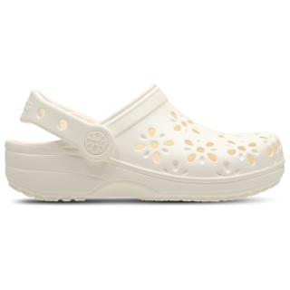 Crocs Classic Unisex Schuhe - Weiß - Größe: 32-33 - Netz/Synthetik - Foot Locker