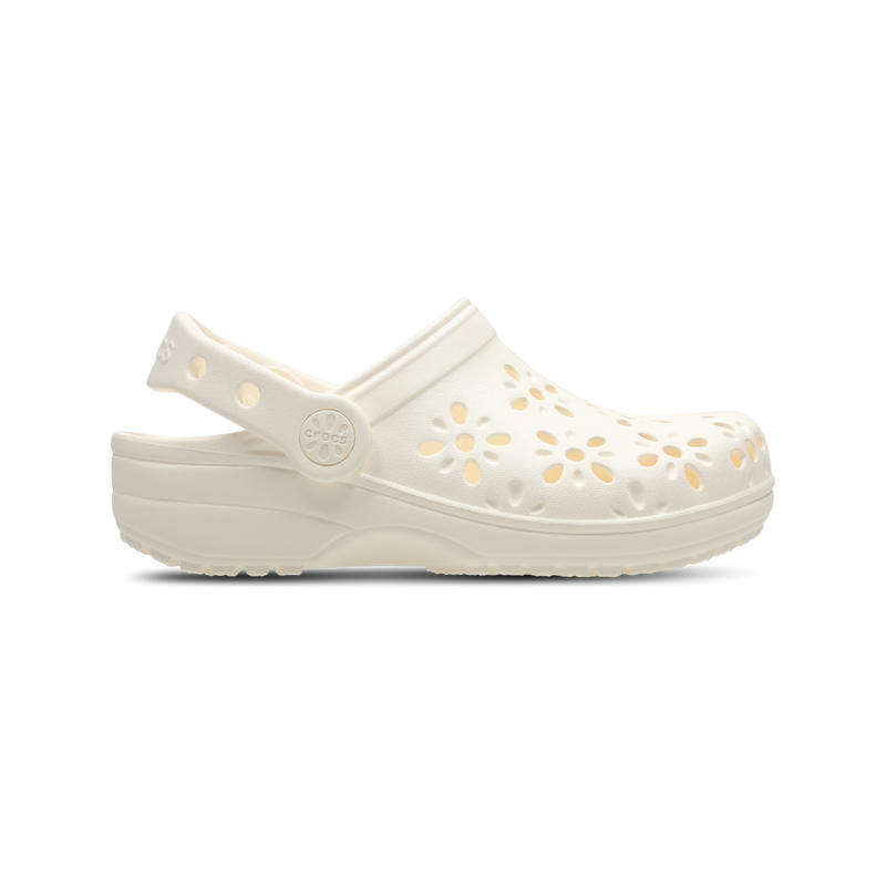 Crocs Classic Unisex Schuhe - Weiß - Größe: 32-33 - Netz/Synthetik - Foot Locker