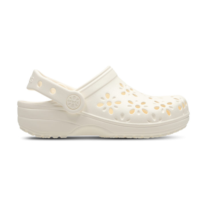Crocs Classic Unisex Schuhe - Weiß - Größe: 32-33 - Netz/Synthetik - Foot Locker