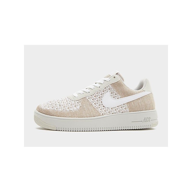 Nike Air Force 1 Low Flyknit - Light Bone - Mens, Light Bone