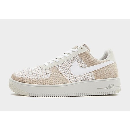 Nike Air Force 1 Low Flyknit - Light Bone - Mens, Light Bone
