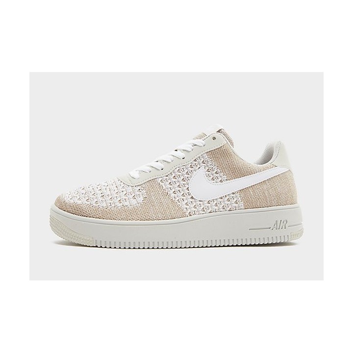 Nike Air Force 1 Low Flyknit - Light Bone - Mens, Light Bone