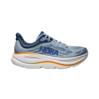 Hoka Bondi 9 Schuhe Blau Orange SS25, Größe EU 42 2/3