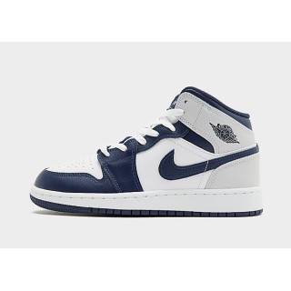 Jordan Air 1 Mid Junior - White, White