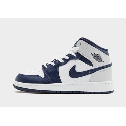 Jordan Air 1 Mid Junior - White, White