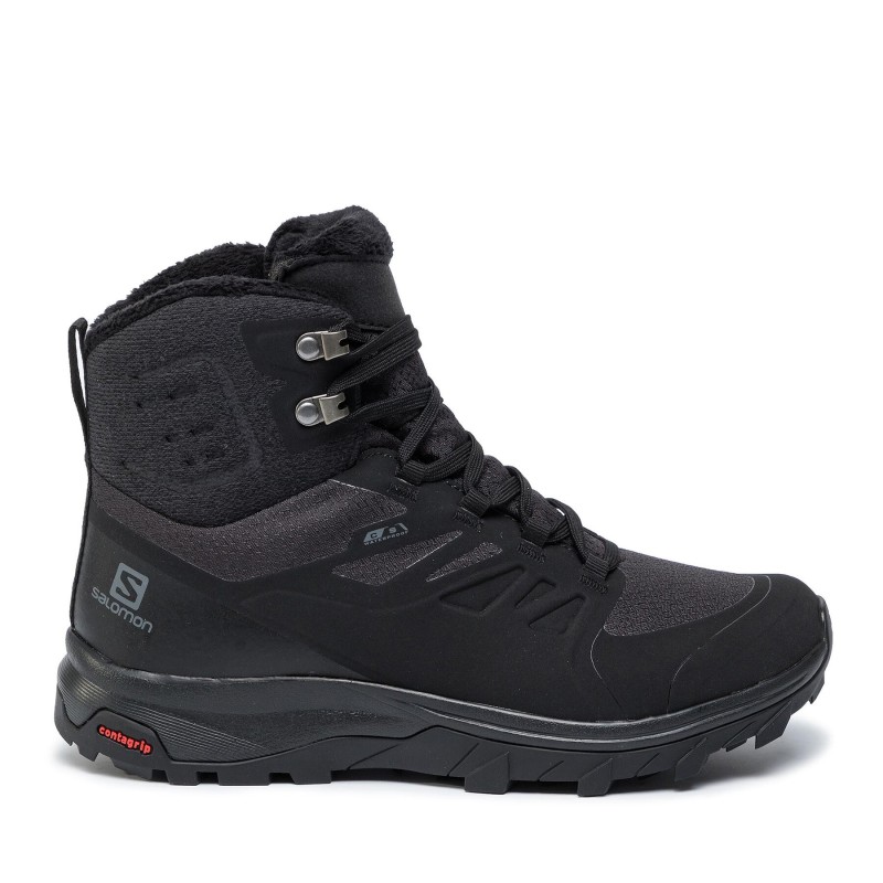 Trekkingschuhe Salomon Outblast Ts Cswp W 407950 21 V0 Schwarz