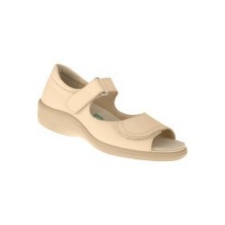 tessamino | Damen Orthopädie Sandale | Rindsleder | Weite H | wechselbares Fußbett mit Microfaserüberzug