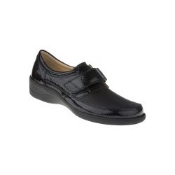 tessamino | Damen Orthopädie Kletter | Leder in Kombination mit Stretchmaterial | Weite H | wechselbares Fußbett mit Microfas