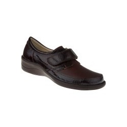 tessamino | Damen Orthopädie Kletter | Leder in Kombination mit Stretchmaterial | Weite H | wechselbares Fußbett mit Microfas
