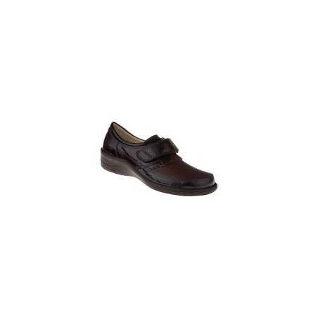 tessamino | Damen Orthopädie Kletter | Leder in Kombination mit Stretchmaterial | Weite H | wechselbares Fußbett mit Microfas