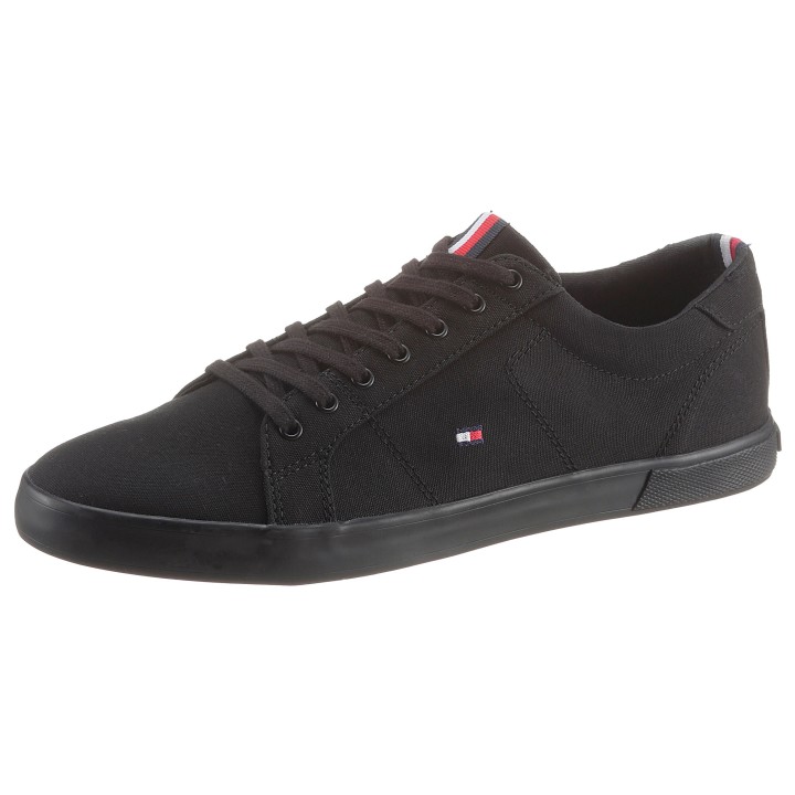 Tommy Hilfiger Sneaker "H2285ARLOW 1D", mit seitlichem Logoflag, Freizeitschuh, Halbschuh, Schnürschuh