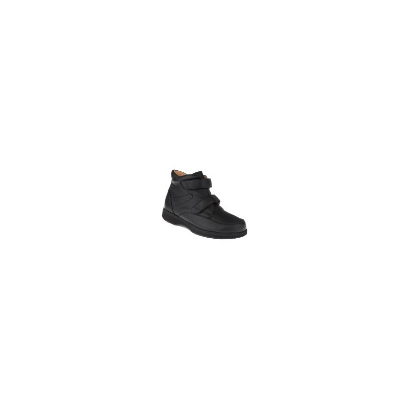 tessamino | Damen Orthopädie Stiefel | Rindsleder mit Synthetikmaterial | Weite L | wechselbares Fußbett mit Microfaserüberzu