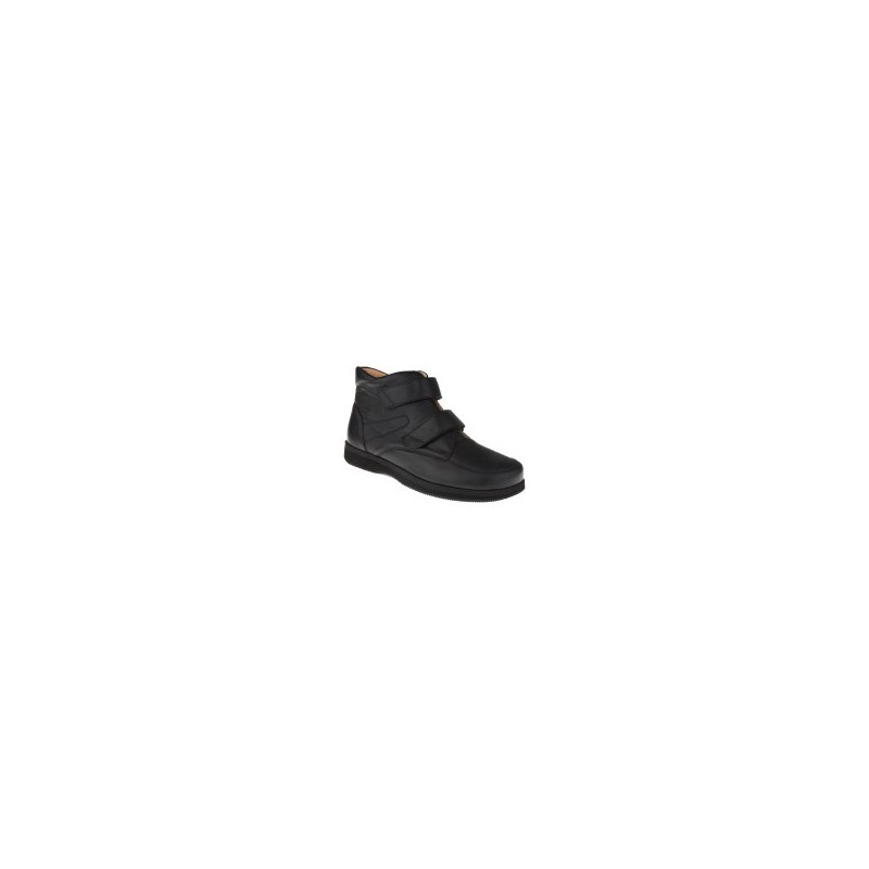 tessamino | Herren Orthopädie Stiefel | Rindsleder mit Synthetikmaterial | Weite L | wechselbares Fußbett mit Lederüberzug