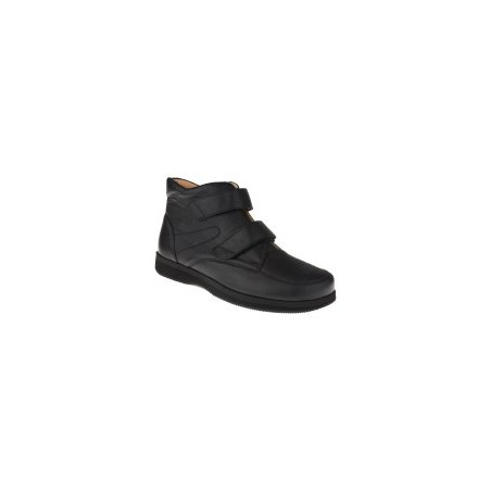 tessamino | Herren Orthopädie Stiefel | Rindsleder mit Synthetikmaterial | Weite L | wechselbares Fußbett mit Lederüberzug