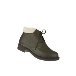 tessamino | Damen Stiefeletten | Hirschleder | Weite H | wechselbares Fußbett mit Warmfutterüberzug