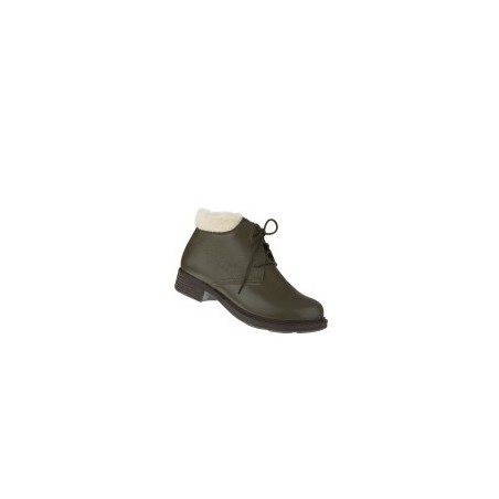 tessamino | Damen Stiefeletten | Hirschleder | Weite H | wechselbares Fußbett mit Warmfutterüberzug