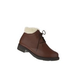 tessamino | Damen Stiefeletten | Hirschleder | Weite H | wechselbares Fußbett mit Warmfutterüberzug